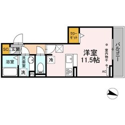 ＧＲＡＮＤ　Ｄ－ＲＯＯＭ上重原の物件間取画像